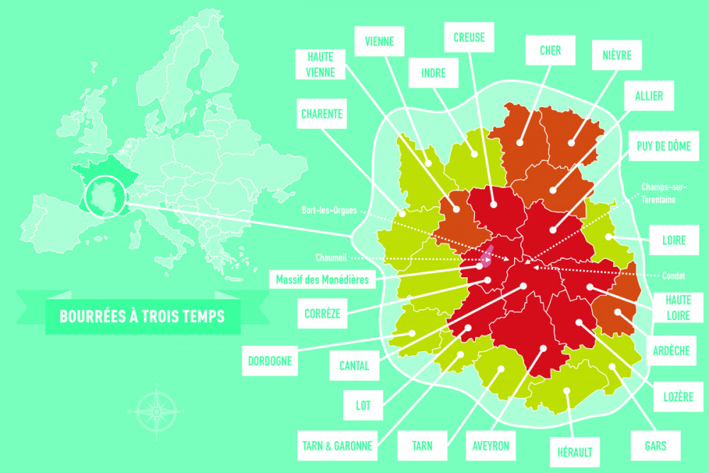 Les bourrées à trois temps