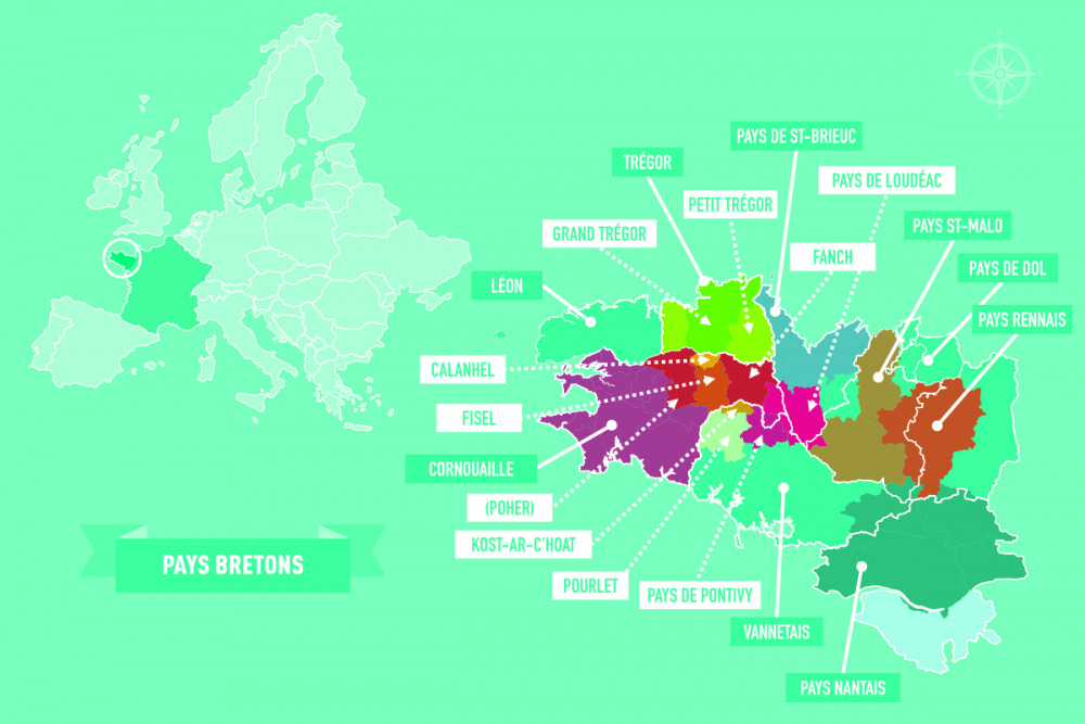 Les pays bretons