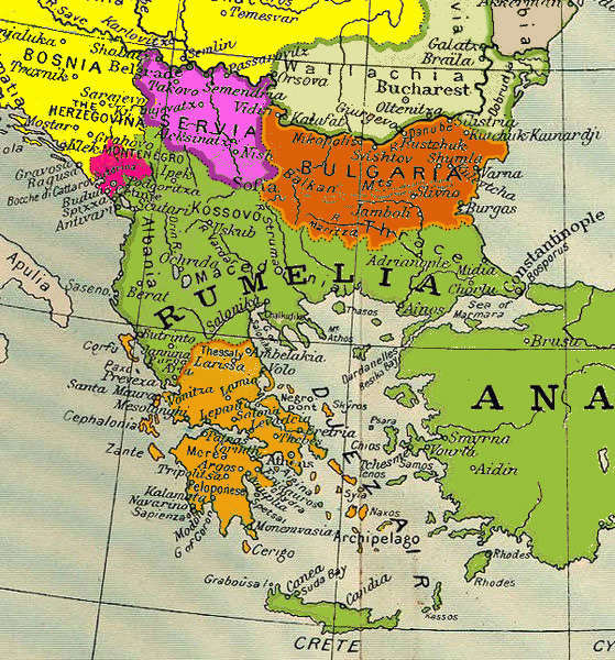Les Balkans de 1878 jusqu'à la première guerre balkanique : Balkans 1878-1912 Les Balkans de 1878 jusqu'à la première guerre balkanique : Balkans 1878-1912