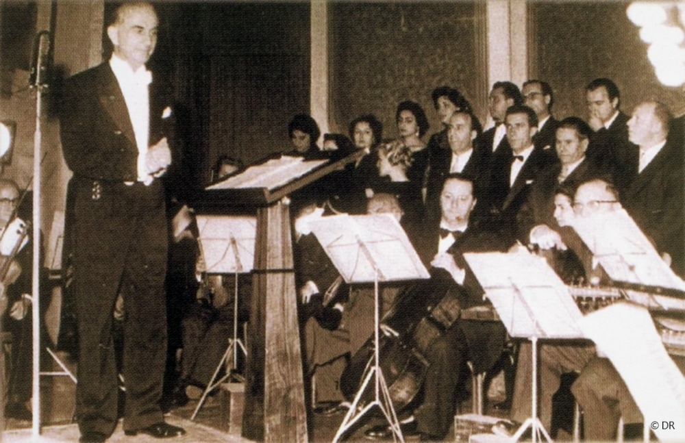 Münir Nurettin Selçuk en concert © DR Münir Nurettin Selçuk en concert © DR